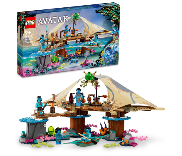 LEGO Avatar 75578 Dom na rafie klanu Metkayina - 1090448 - zdjęcie 2